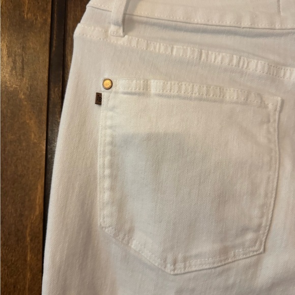 Judy Blue white wide leg jeans size 13 NWOT - Picture 8 of 9